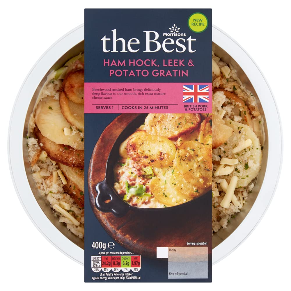 Morrisons The Best Ham Hock and Leek Gratin, 400g