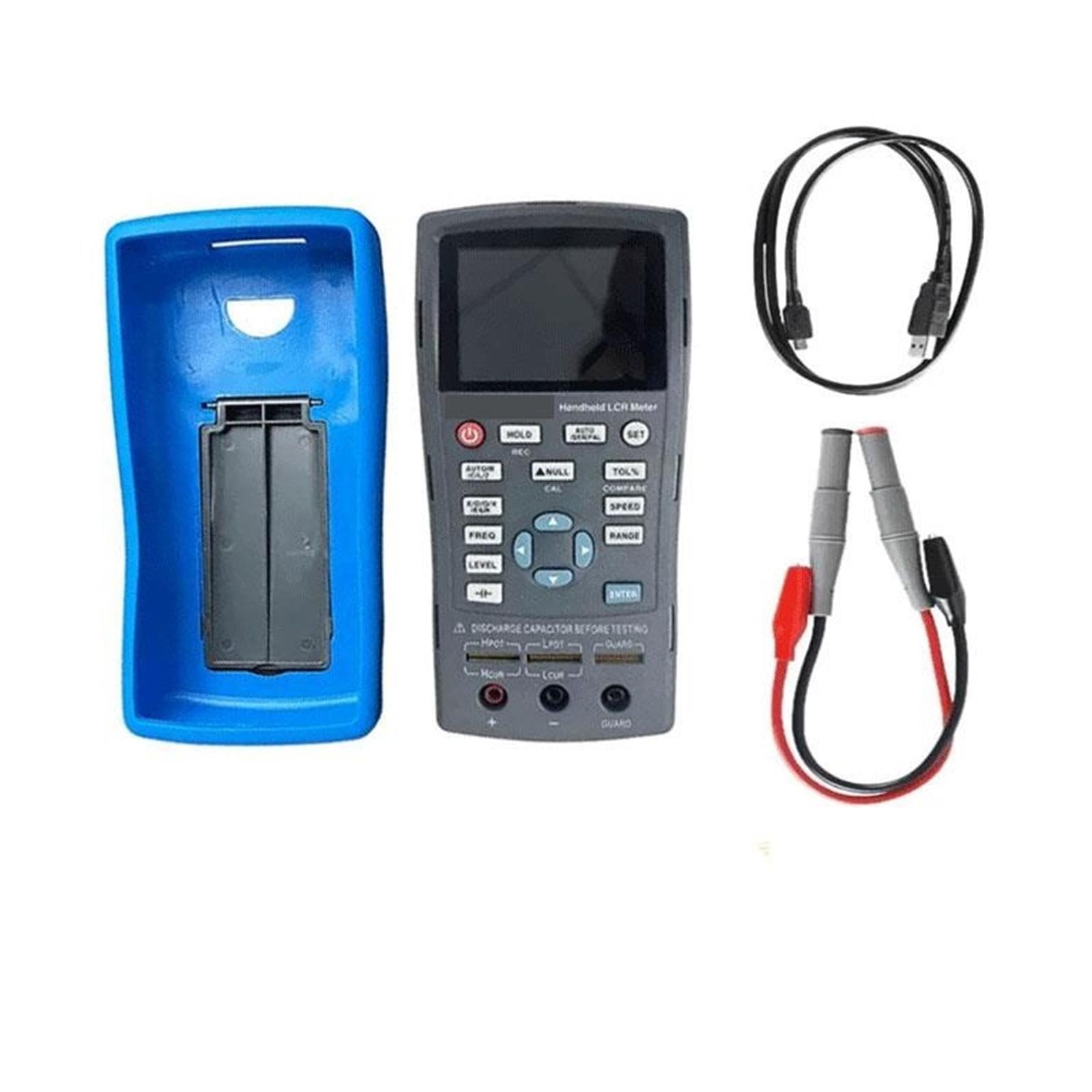 ET430 Medidor LCR Digital Portátil Instrumento De Capacitancia Digital Multifunción