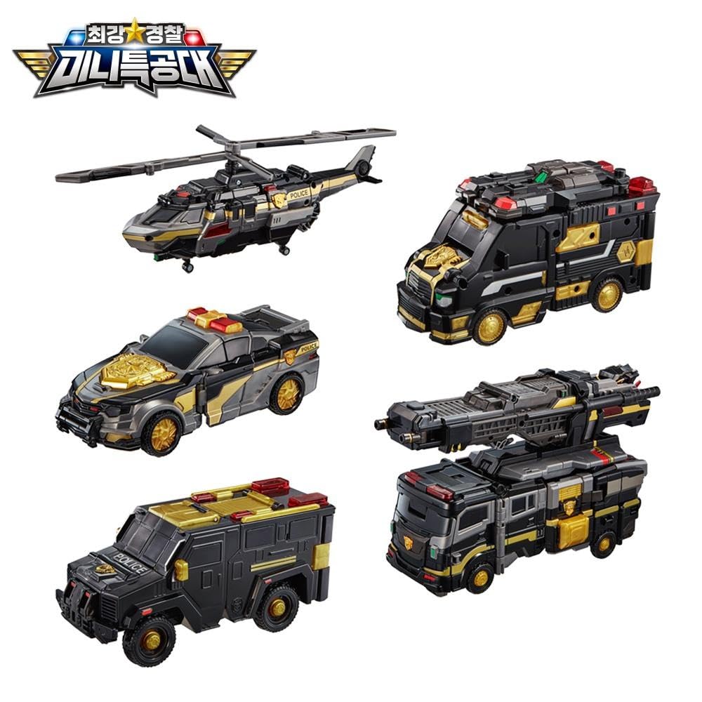 Amazon | ミニフォース 最強警察 ジャスティスタイタン ブラック