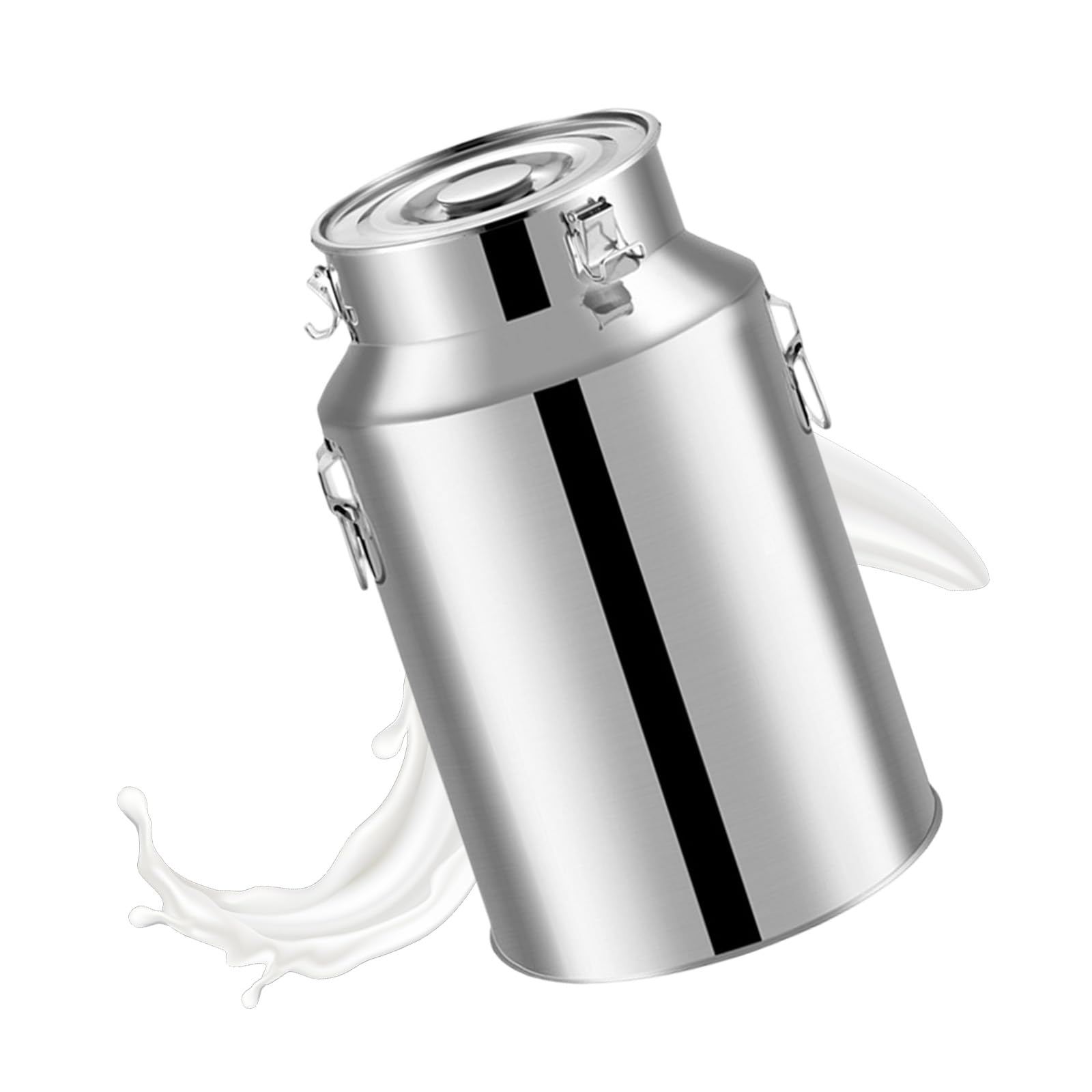 Pichet à lait étanche en acier inoxydable 5L pour éviter les fuites pendant le transport