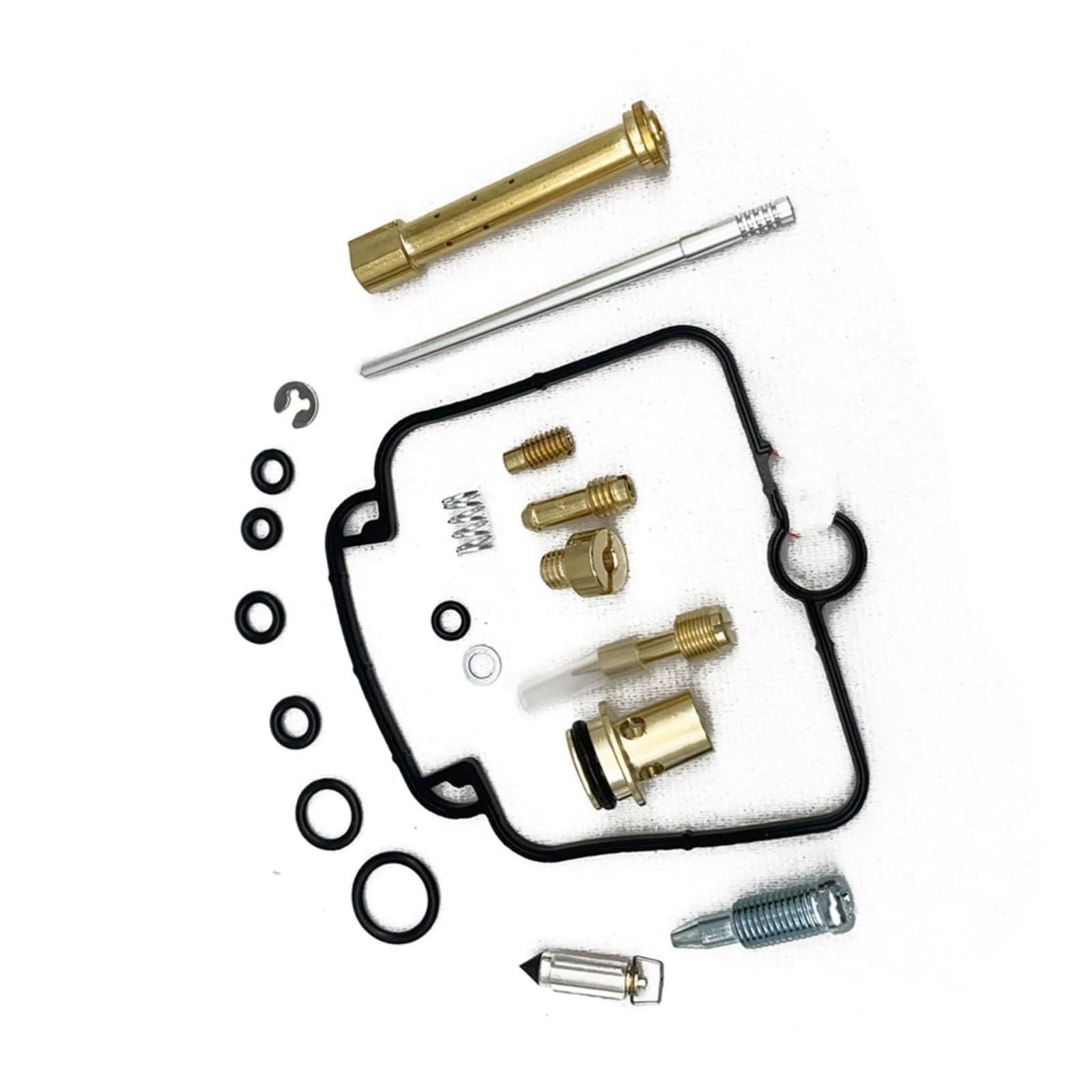 Kit Carburador Compatible Con Suzuki Para GSX-R1100W GU75C 1993-1997 Flotador De Aguja Carburador Motocicleta Kit Reparación Asiento, Sello Junta Tórica(1set)