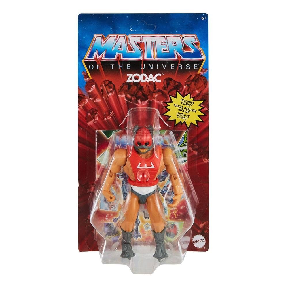Masters of the Universe (Masters del Universo Orígenes) Figura Zodac, muñeco articulado de juguete (Mattel GVW63)