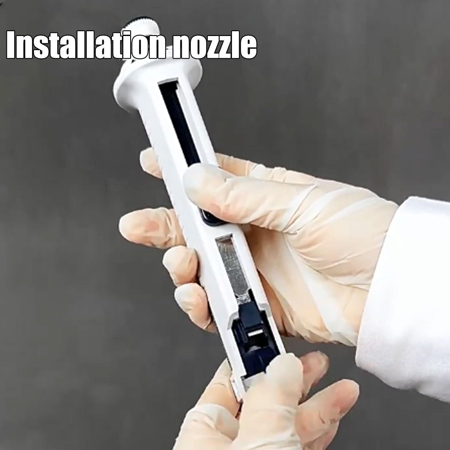 Micropipeta de laboratorio, pipeta continua de alta precisión, con puntas de 5 ml, desplazamiento de líquido ajustable de 5 velocidades, pipeta monocanal, dispensador de gotero, para investigación