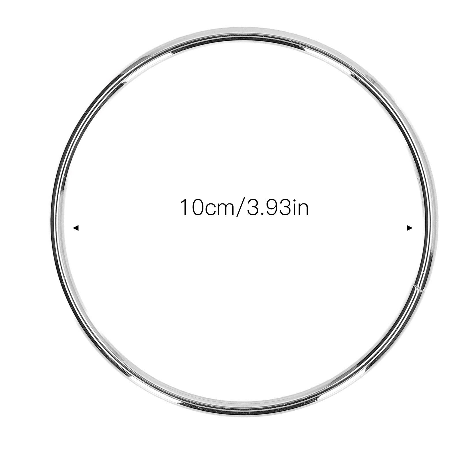 4 Poignées De Sac Métal Argent - Uxcell - Accessoires Pour Sacs DIY - Neuves