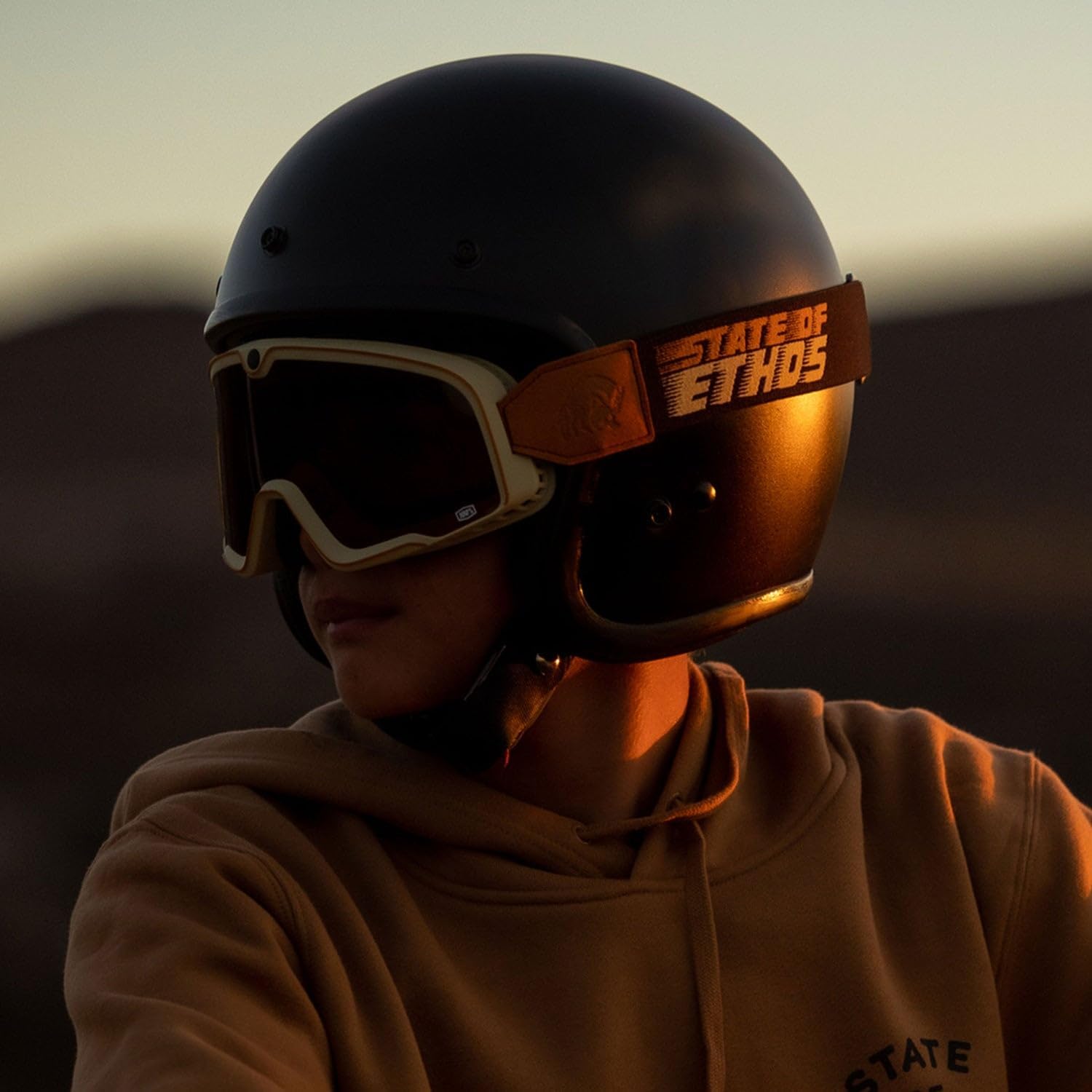 100% BARSTOW Premium Protective Sport Goggles with Minimal Frame