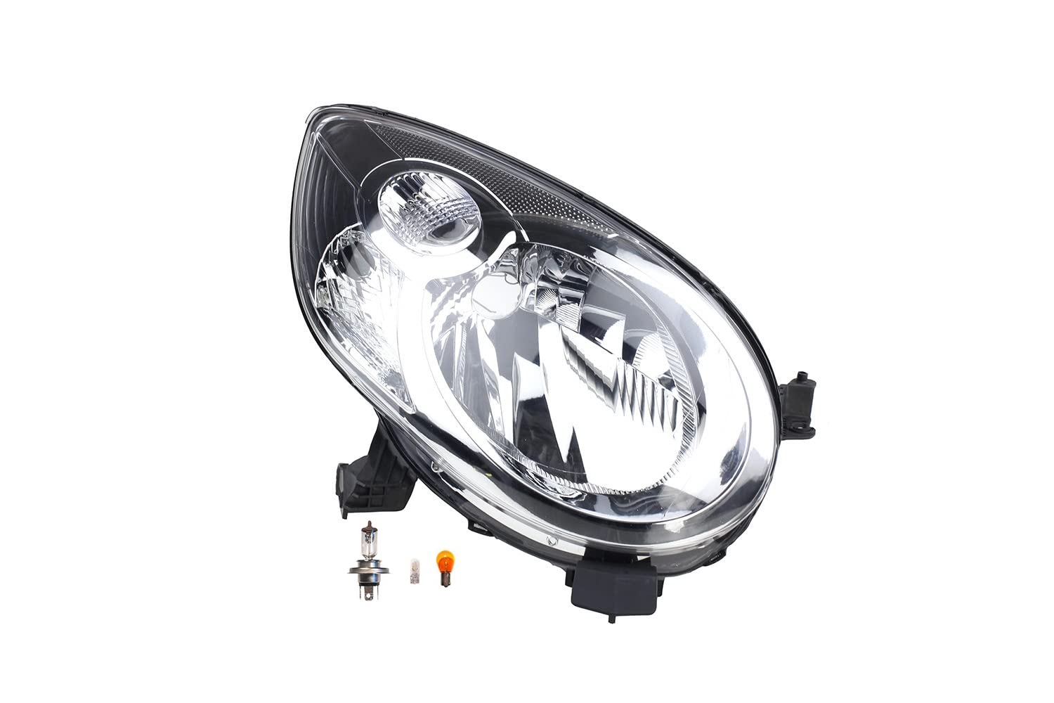 Johns Faro anteriore alogeno per Citroen C1 06/2005- Destra + lampadina