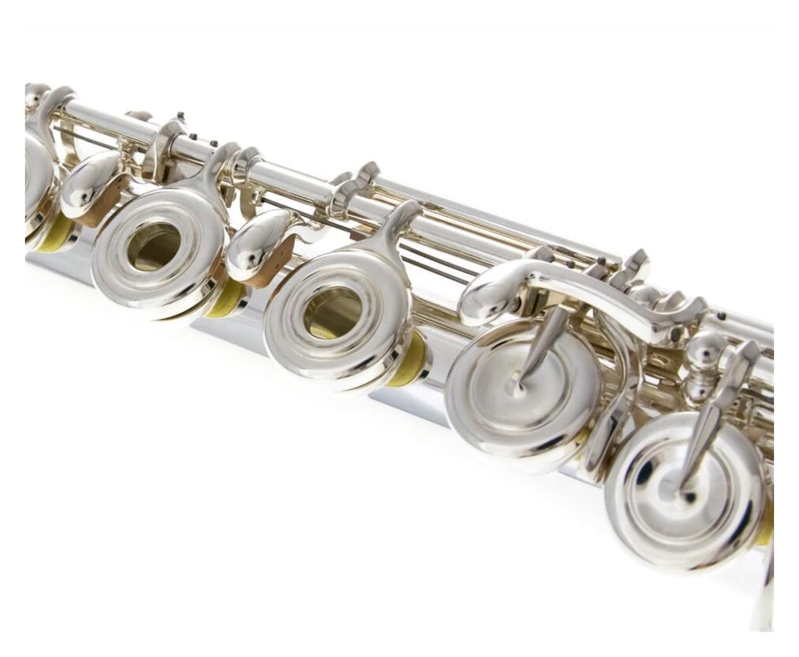 Flute Black Flute 16/17 Holes Open Key Cupronickel Silver Plated (Color : 17 Hole Open)