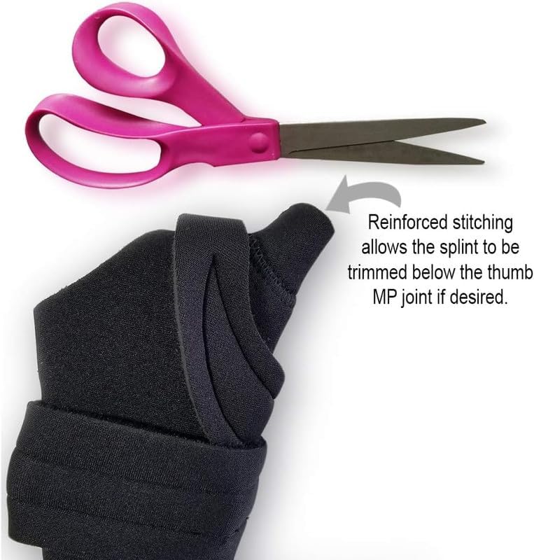 Miniatura 7 de Comfort Cool Férula de restricción CMC para pulgar, izquierda pequeña de 6" a 7"