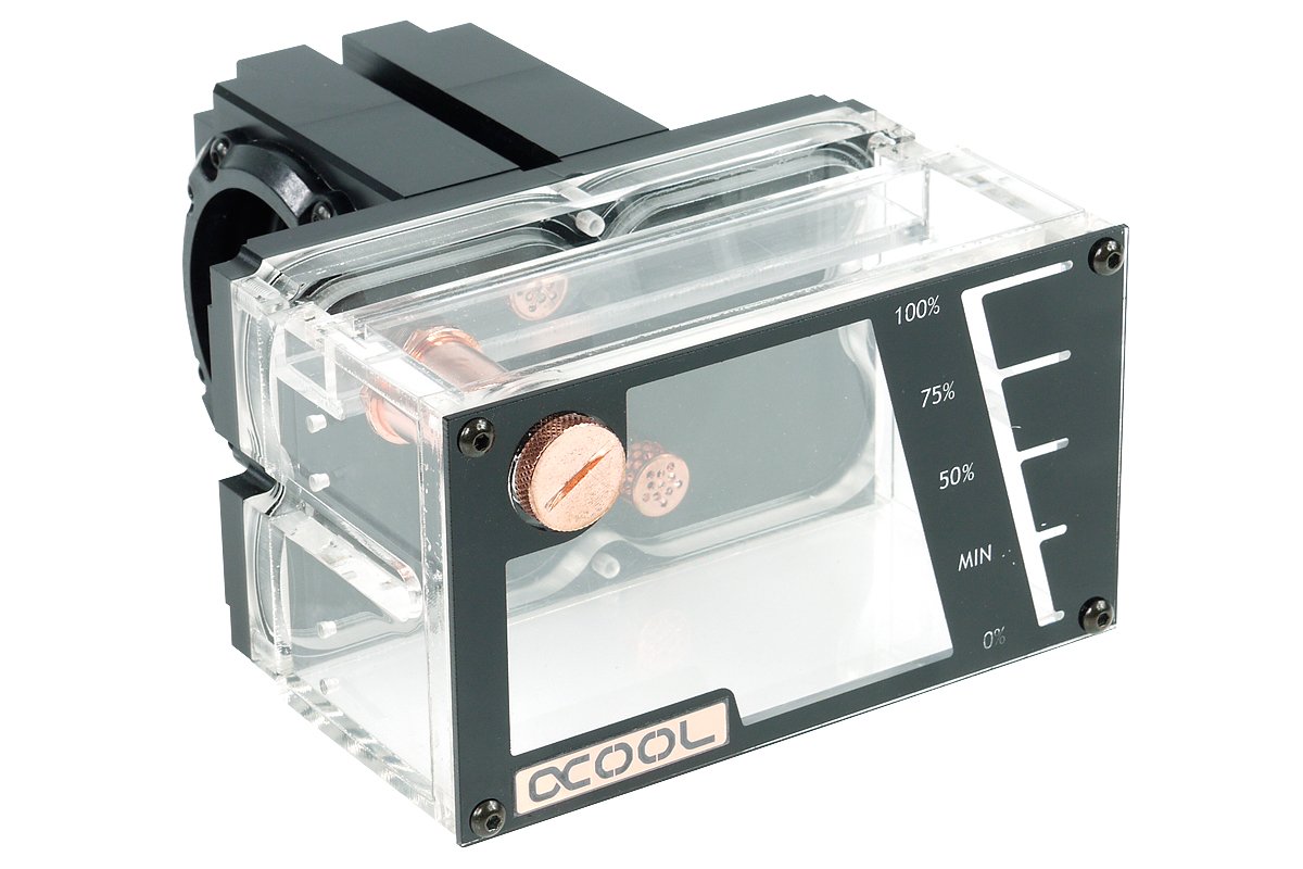 Serbatoio Acqua Alphacool DUAL-CD-ROM GAP Per Pompa D5/MCP65