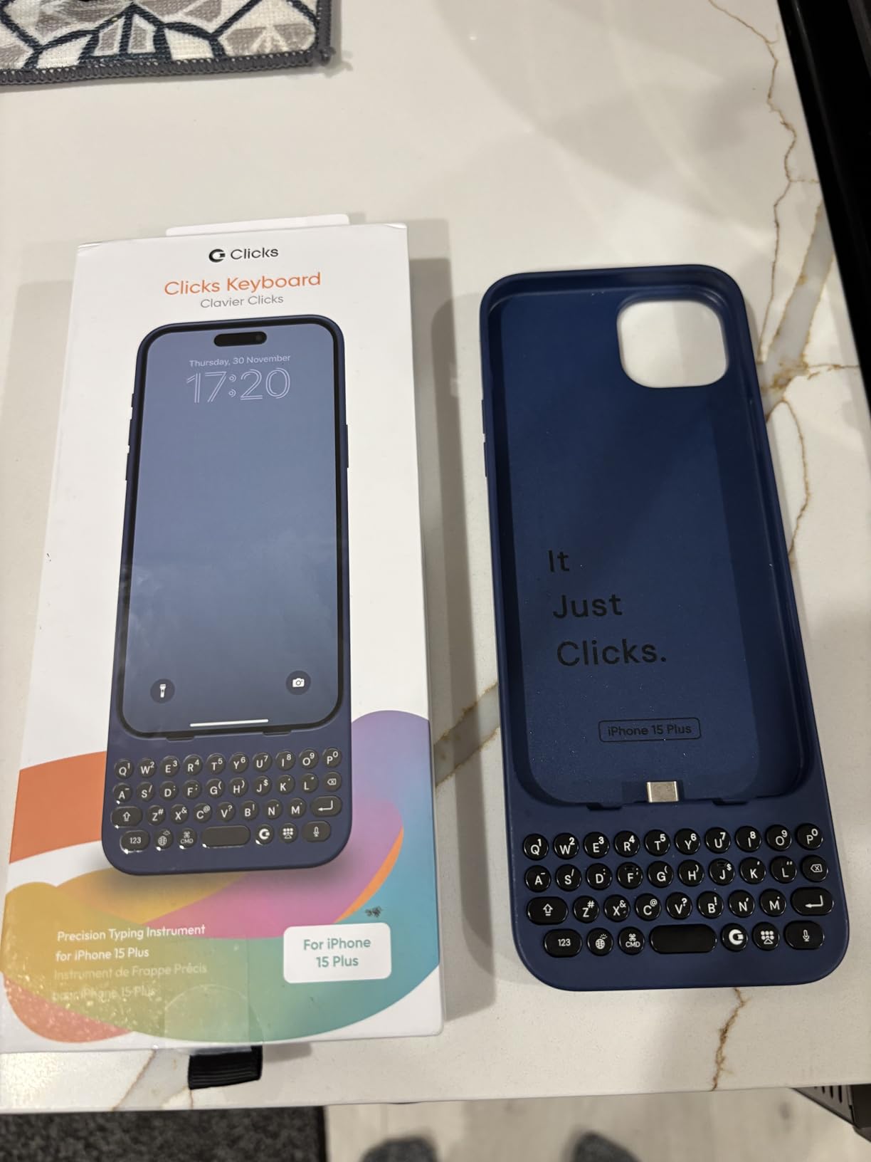 Clicks Keyboard for iPhone 15 Plus Keyboard Case for India | Ubuy