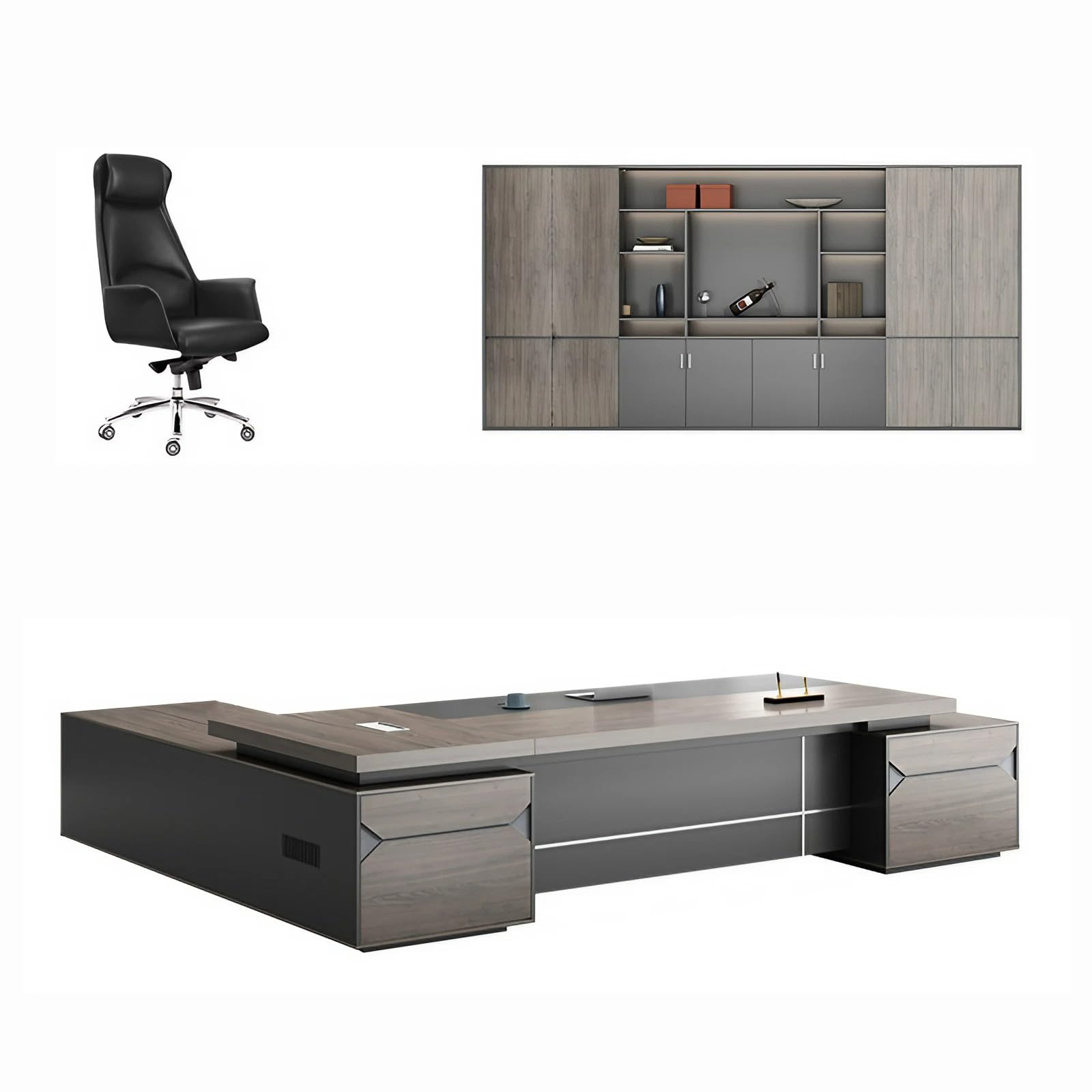 武富家具 プレジデントデスク・書斎机・エグゼクティブデスク