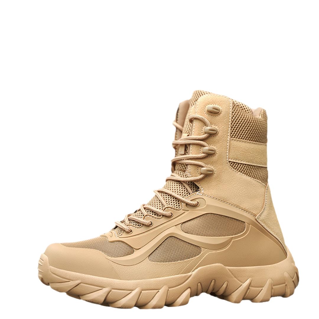 Stivali Militari CaddyWolfclaw Uomo - Trekking, Traspiranti, Antiaderenti, Per Outdoor - Foto 12