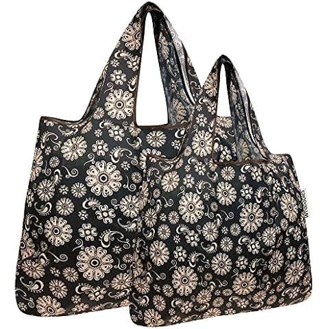 Bowbear Foldable Nylon Reusable Shopping Bags Cover