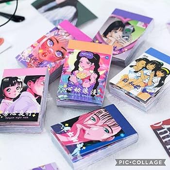 海外ステッカー　女の子　装飾　まとめ売り 55枚アソート女の子ステッカー海外シール韓国雑貨文具 | 文具屋