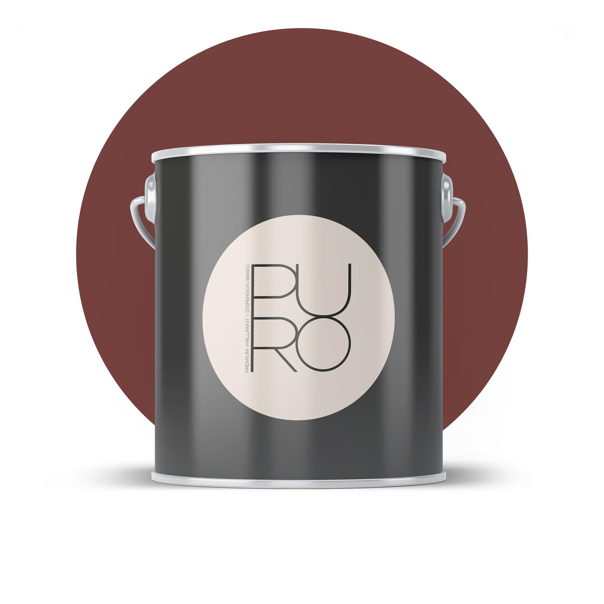 livingwalls PURO Premium Peinture murale c2021 – Peinture de peintre à très haut pouvoir couvrant – Peinture d'intérieur mate de qualité supérieure Rouge – 2,5 l
