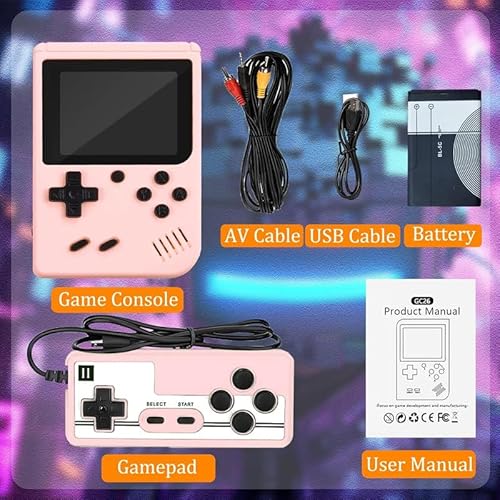 Niville NIVILLE005 Retro Handheld Game Console With Gamepad,Gameboy Color thumb #1