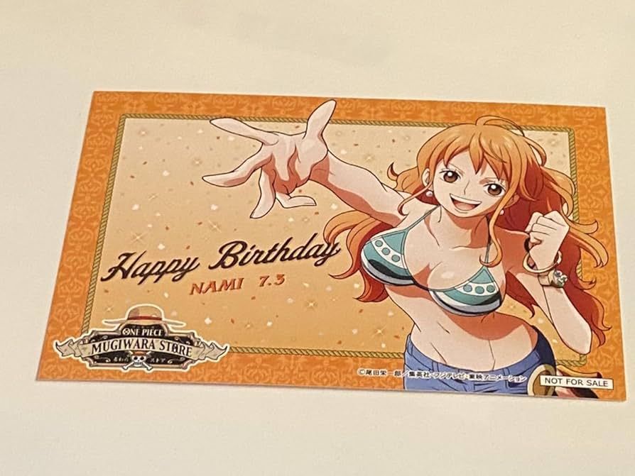 Amazon.co.jp: ワンピース 麦わらストアナミバースデーカードONE PIECE Amazon.co.jp: ワンピース 麦わらストアナミバースデーカードONE PIECE