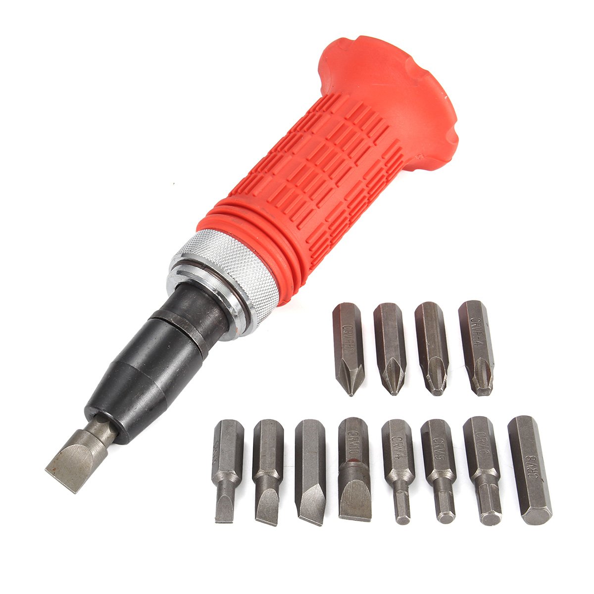 Multi-Propósito De Trabajo Pesado De Impacto De Atornillador Conjunto De Herramientas De Bits Del Conductor Kit De Enchufe Con Estuche