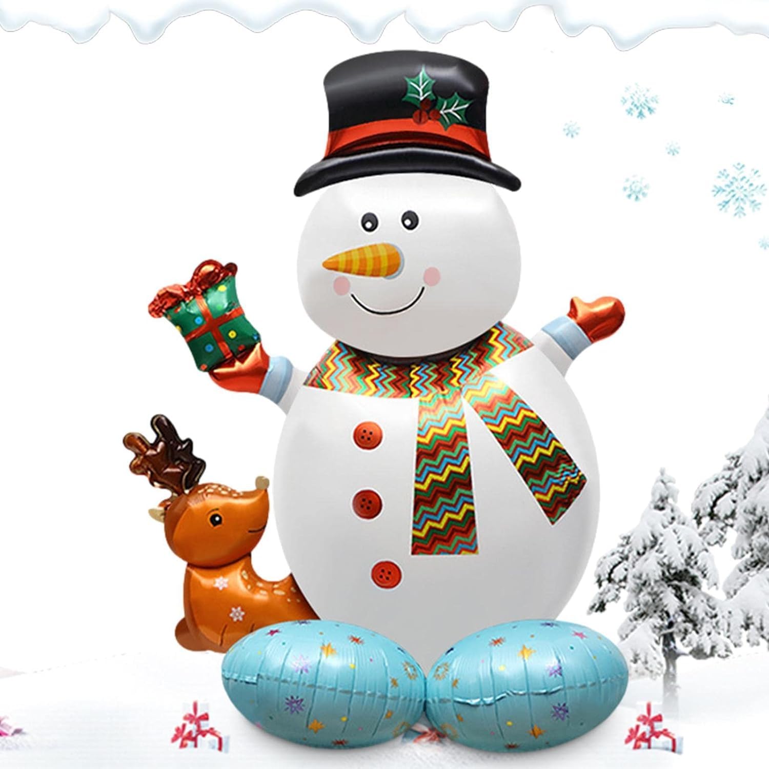 Amazon | クリスマス 飾り付け バルーン サンタクロースと