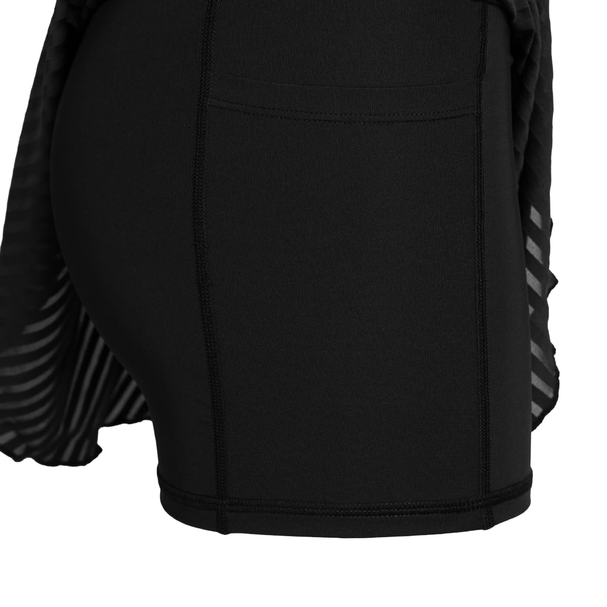 Izas Nevada Skirt Falda de Pádel para Mujer con Pantalón Interior. Mini Falda Plisada Elástica con Múltiples Bolsillos. Transpirable y de Secado Rápido