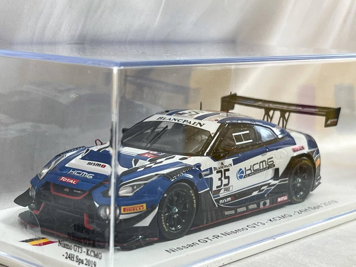 Amazon.co.jp: スパーク 143 ニッサン GT-R Nismo GT3 KCMG 2019 スパ