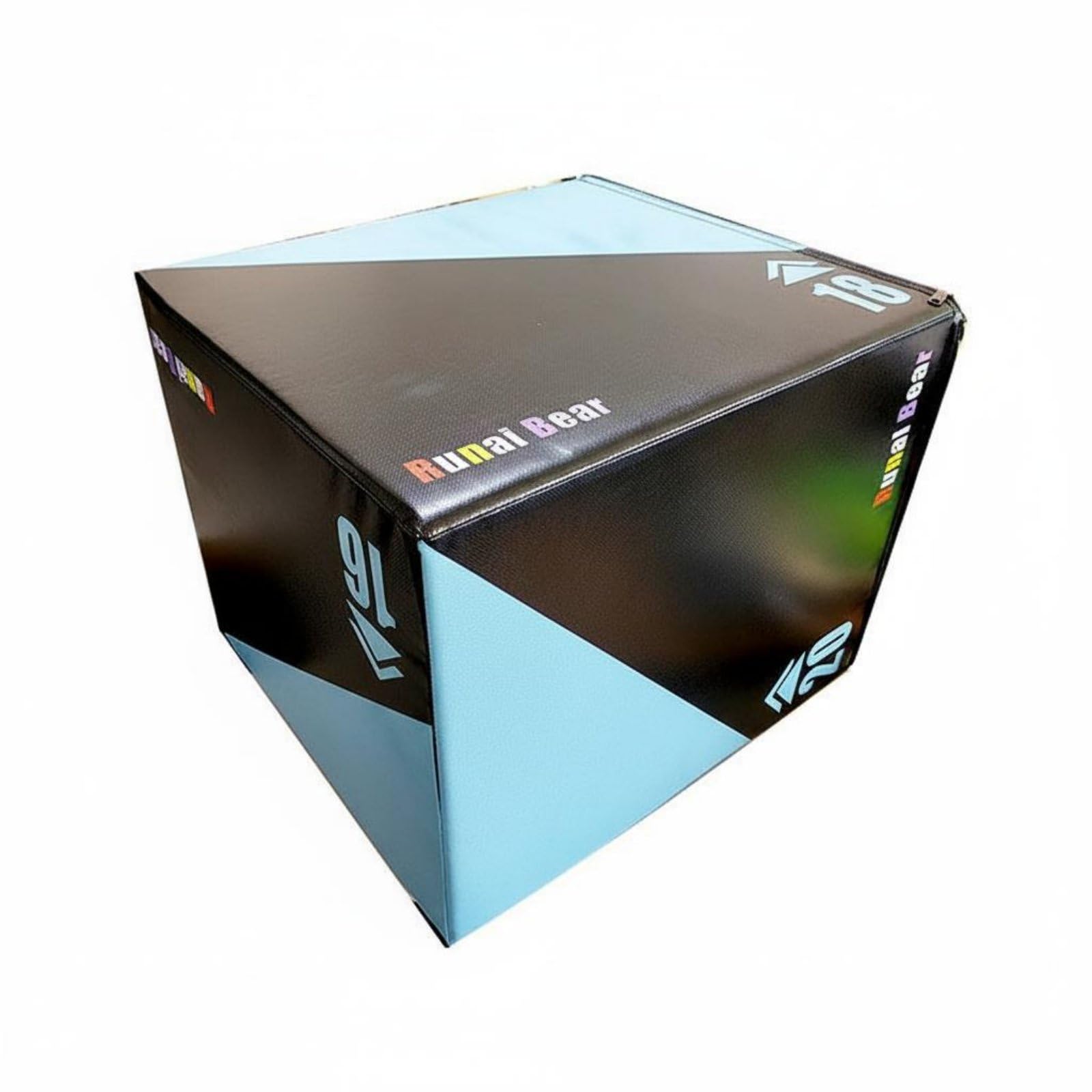 Weiche stoßdämpfend Soft verstellbare Höhe weiche Sprungbox für Anfänger, Heimtraining, 35-40-50cm
