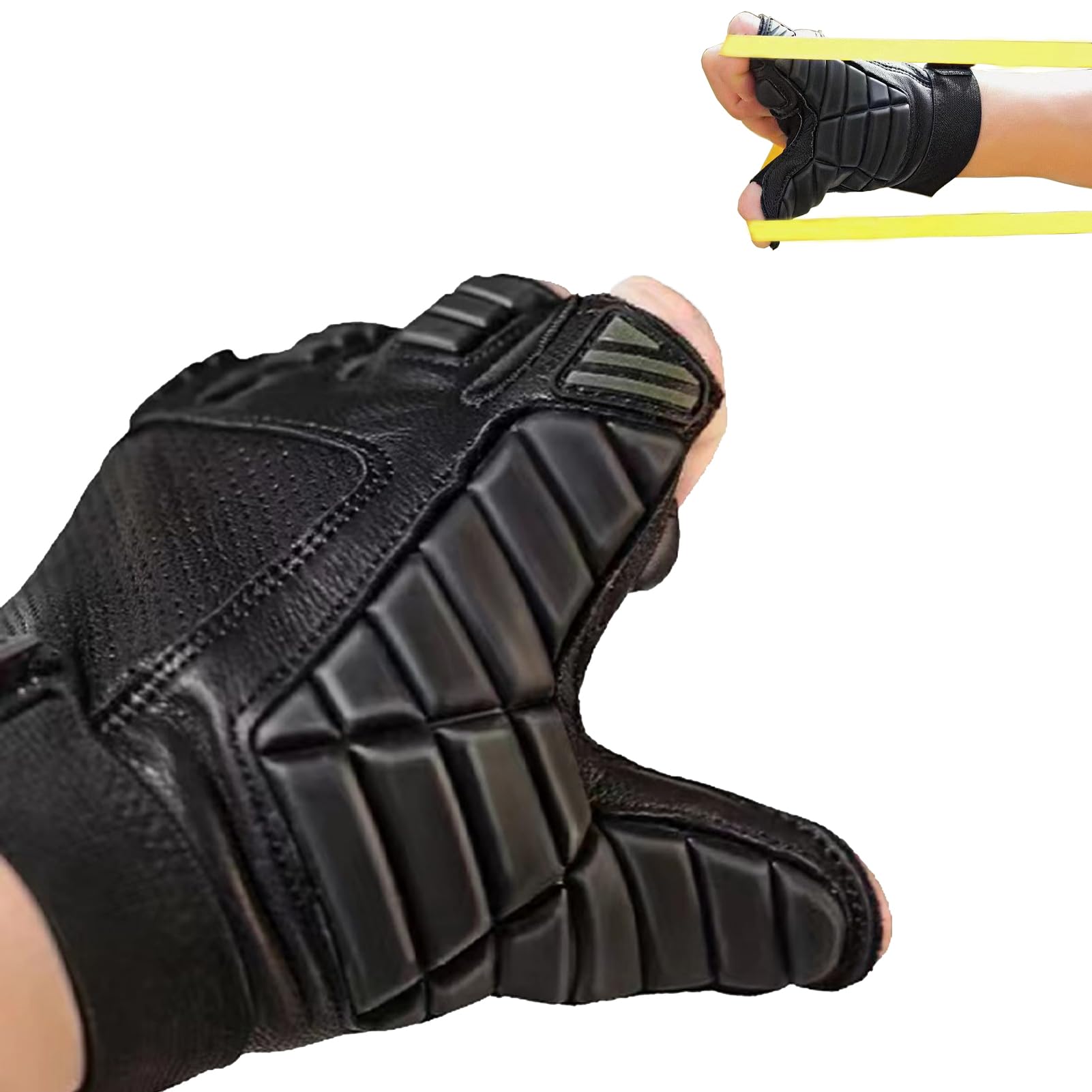 2 pièce Gants de protection de tir à l'arc pour hommes et femmes, tir