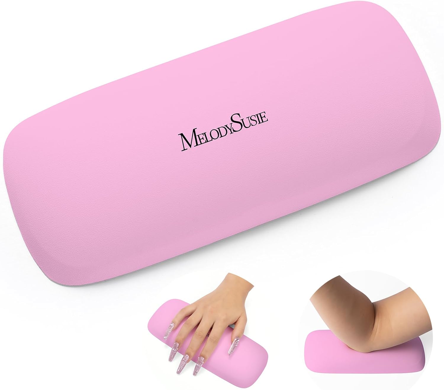 MelodySusie Handheld UV Light for Gel Nails with Stand with Nail Arm Rest