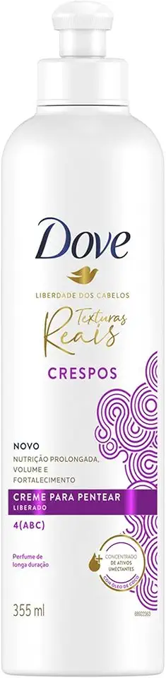 Dove Creme De Pentear Texturas Reais Crespos 355Ml