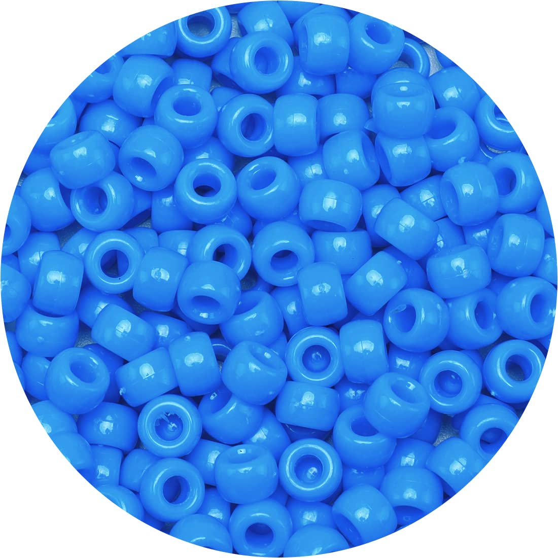 Eppingwin Beads and Bead assortments (1000 Pony Beads-Light Blue Solid)…, Medium Pack