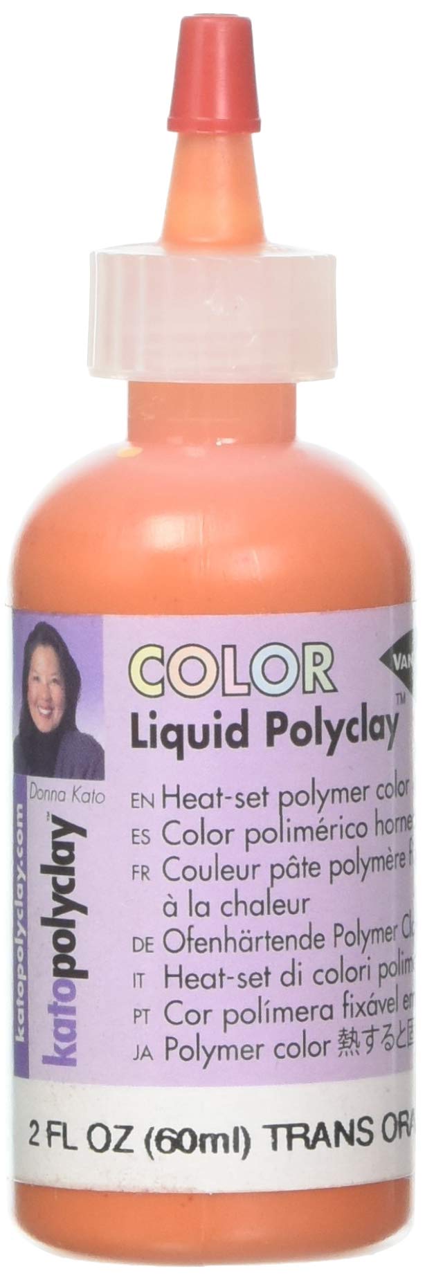 Van Aken International Kato Polyclay Liquid, Orange