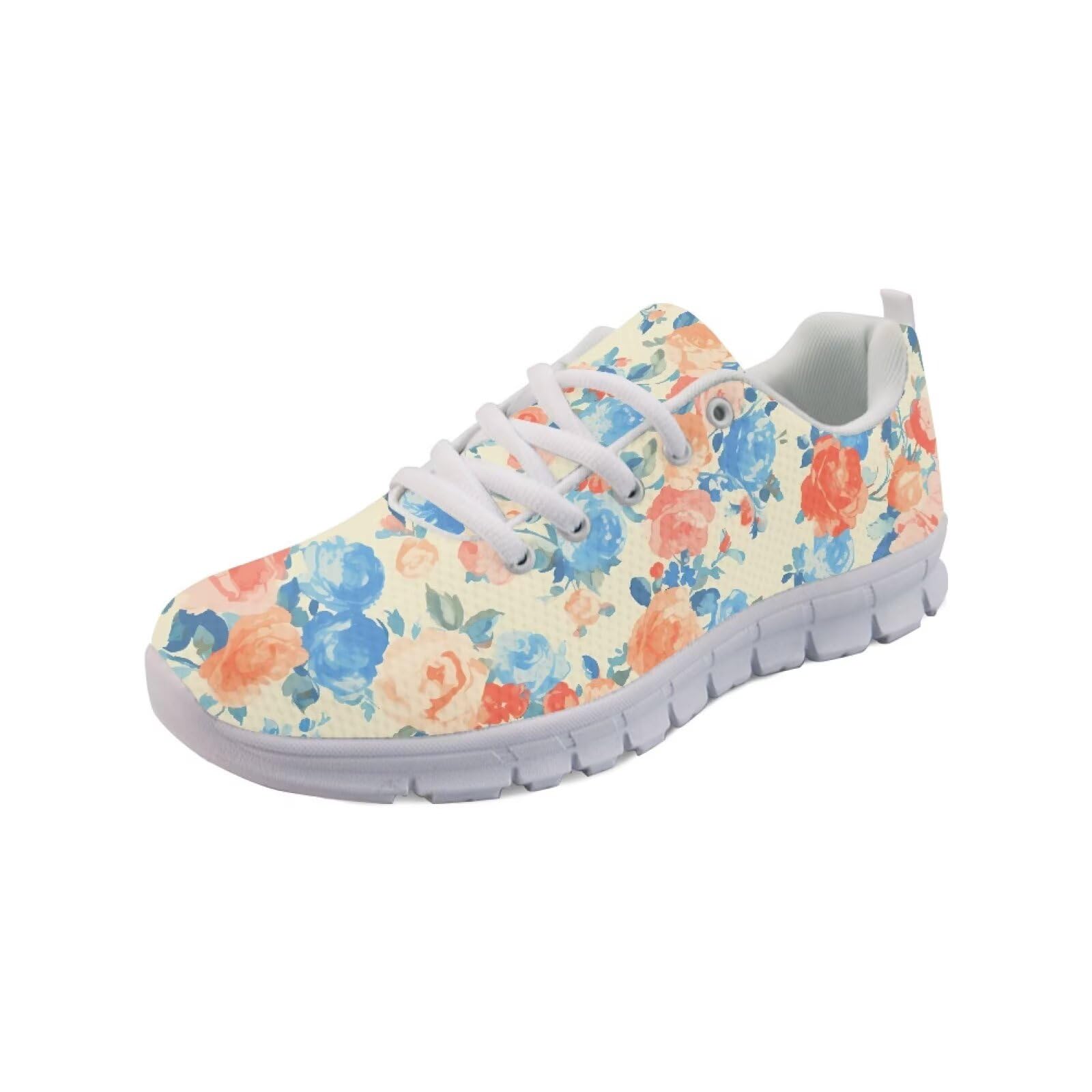 Scarpe da ginnastica da donna, alla moda, da corsa, con bandiera del Regno Unito, traspiranti, per tennis e camminata