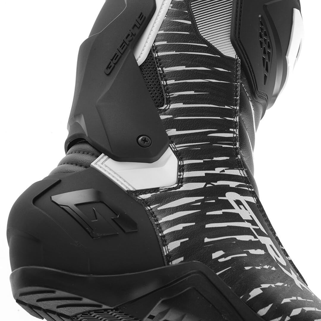 Gaerne GRX Buty motocyklowe, czarny/biały, 39