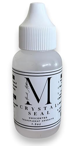 Mariah's Mother Adhesivo transparente con sello de cristal, peluca transparente y pegamento tipo tupé, sujeción firme, de larga duración, disponible en Yaxa Venezuela