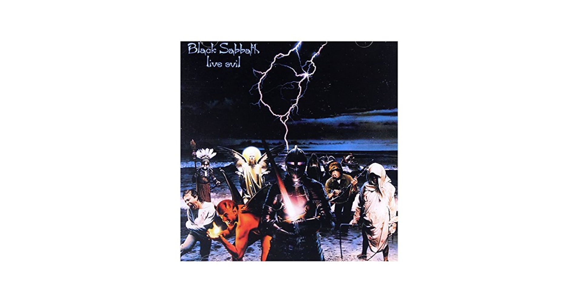 帯付 Black Sabbath Live Evil 2LP Black Sabbath – Live Evil – 2 x Vinyl (Gatefold, LP, Album