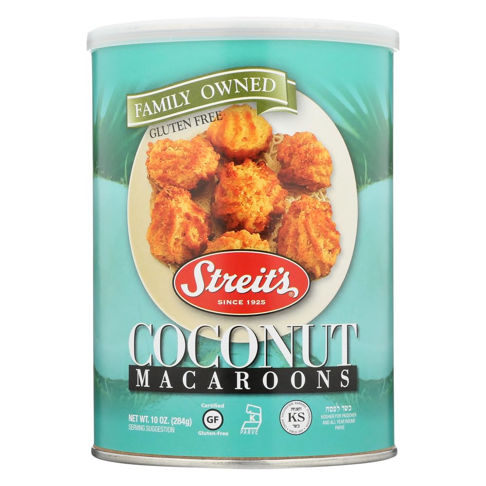 Streits Cookie Macaroon Coconut 10 Oz