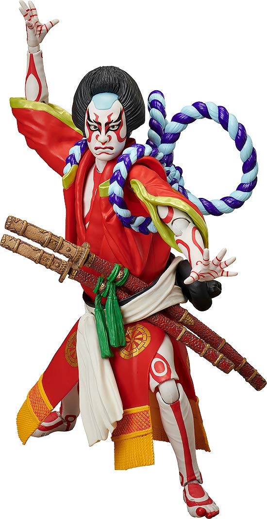 Yoshitsune Senbon Zakura: Kitsune Tadanobu Figma Action Figure, Multicolor