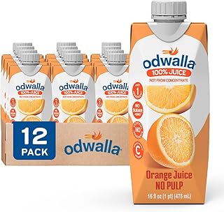 Odwalla Orange Juice, No Pulp - 100% Pure Orange Juice, Pulp Free - Vita...