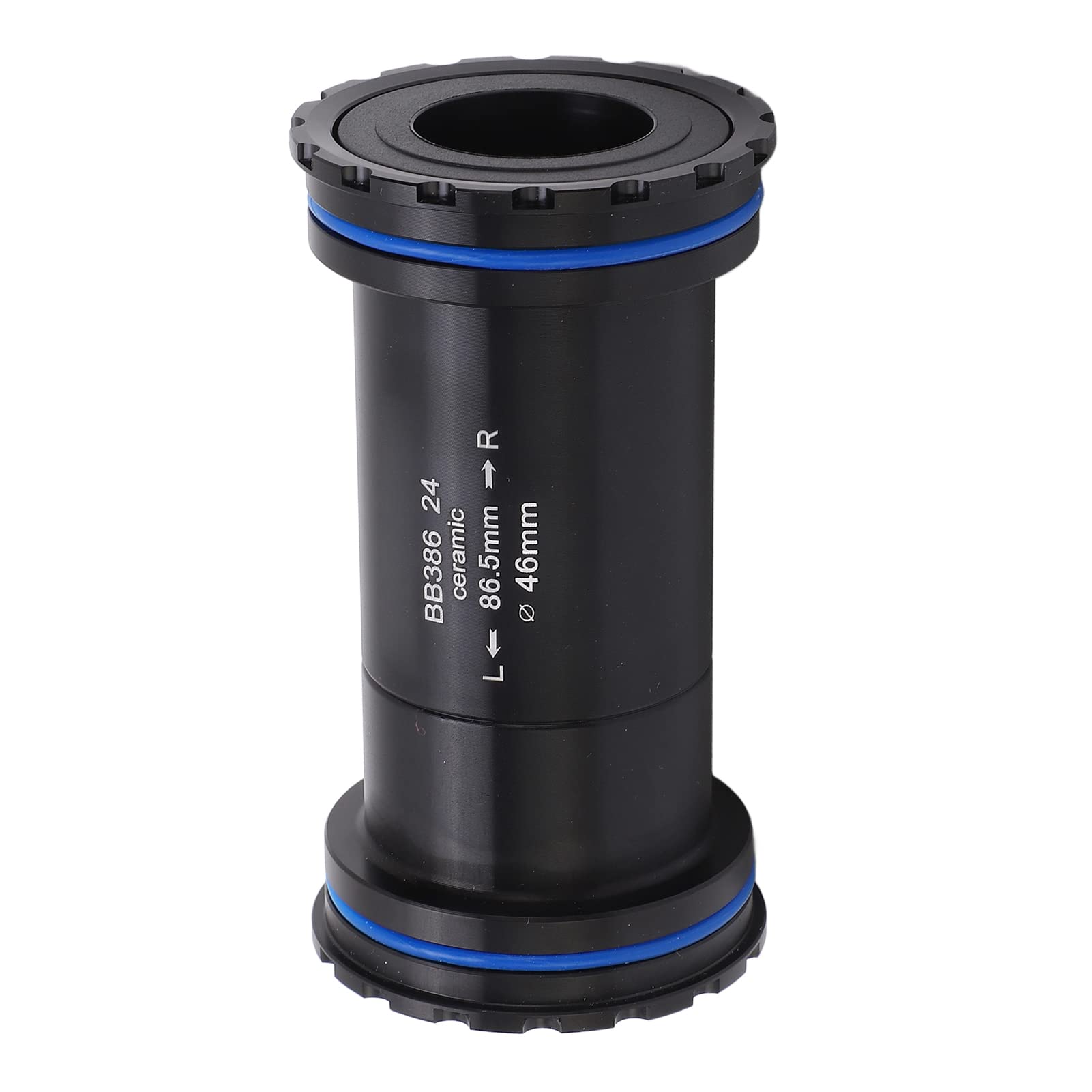 RiToEasysports Suport Roweru Lekki Stop Aluminium o Niskim Poziomie Hałasu Ceramiczna Konstrukcja do Rowerów Górskich Średnica 46 Mm i szerokość 86,5 Mm