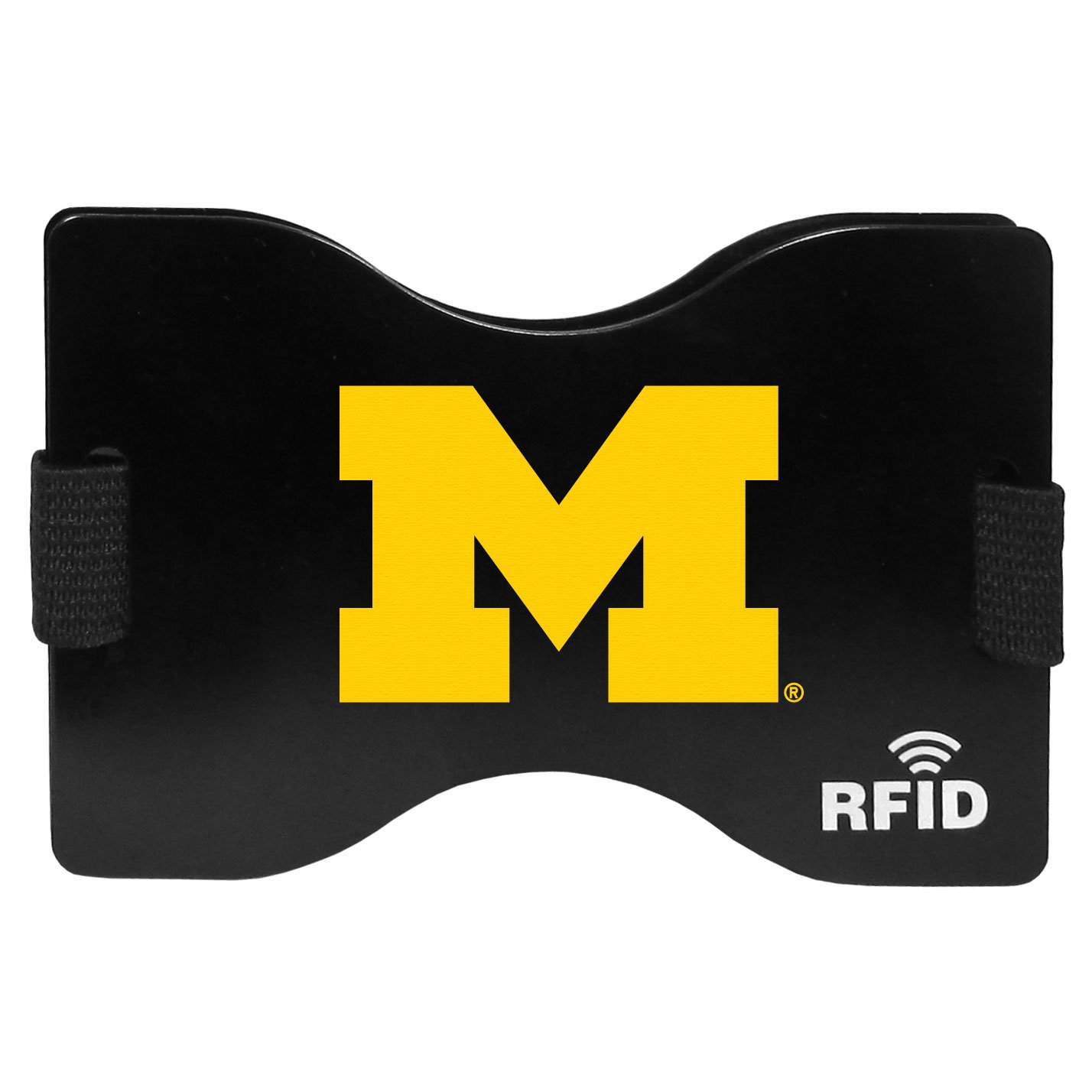 Siskiyou NCAA Michigan Wolverines Unisex SportsRFID Wallet, Black, One Size