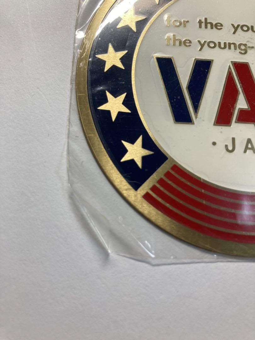 Amazon | VAN JAC 丸星VAN メタルプレート ステッカー ヴァン