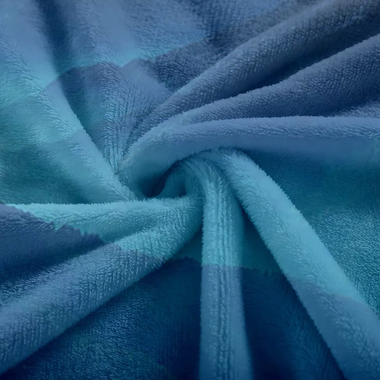 Aeici Couverture Polaire, Couverture Plaid Polaire Couverture 160x200 cm Montagnes Couverture Canapé pour Salon Lit