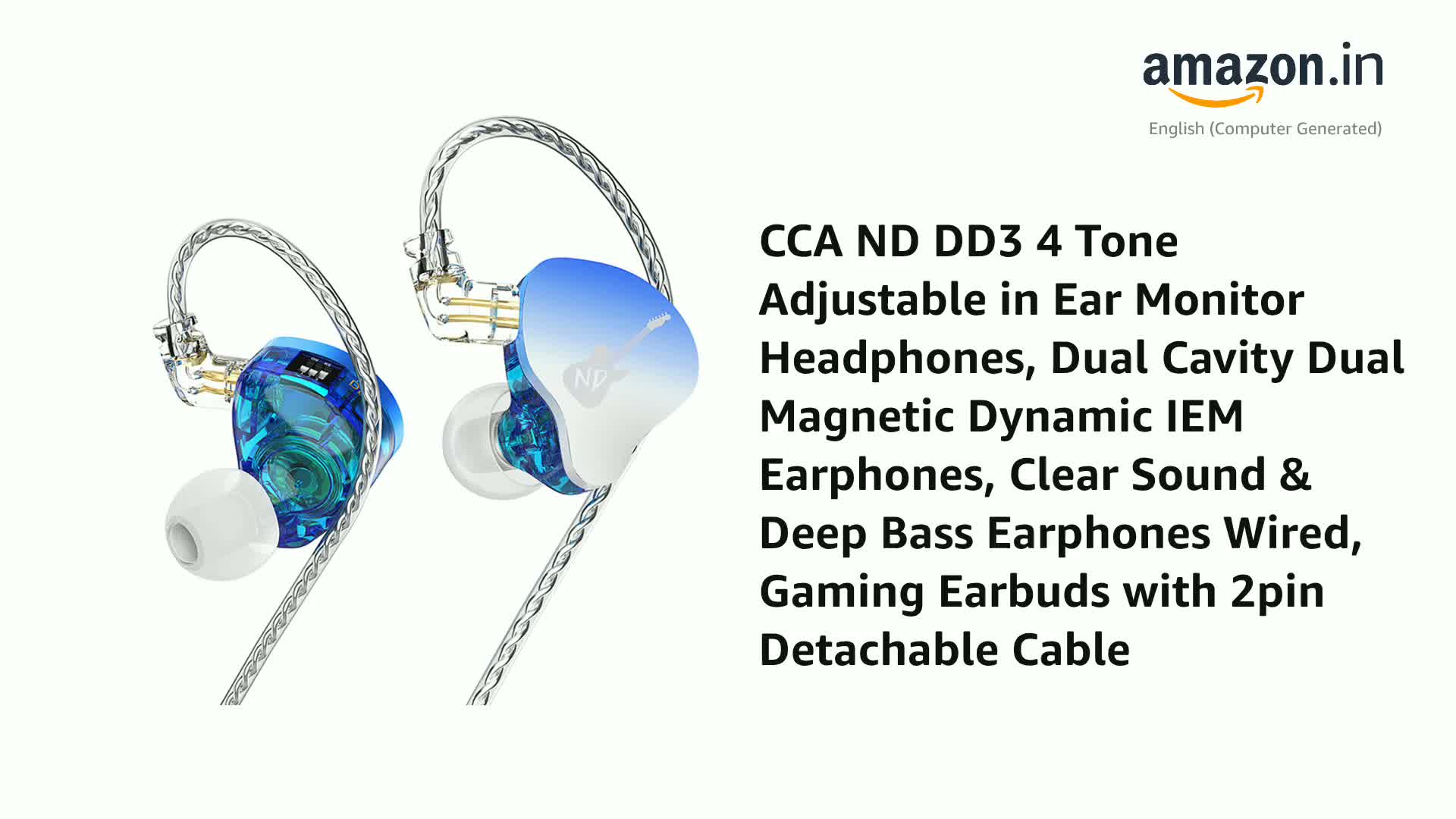 Soundbrenner Wave IEMs In-Ear Monitors – Hi-Fi Oordopjes met Dual Drivers, Geluidsisolatie, Afneembare Kabel & 6 Oordopjes – Ideaal voor Muzikanten & Audioliefhebbers - Zwart Soundbrenner Wave IEMs In-Ear Monitors – Hi-Fi Oordopjes met Dual Drivers, Geluidsisolatie, Afneembare Kabel & 6 Oordopjes – Ideaal voor Muzikanten & Audioliefhebbers - Zwart