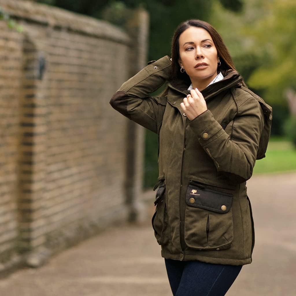 Manteau De Chasse Anglais JLC Custom Outfitter - Marron Chocolat - Taille Jeunesse