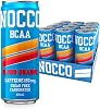 NOCCO Sugar Free Energy Drink – BCAA, 180mg High Caffeine, with Amino Acids & Vitamins, Ideal for Pre Workout – 12 x 330ml (Blood Orange Del Sol)
