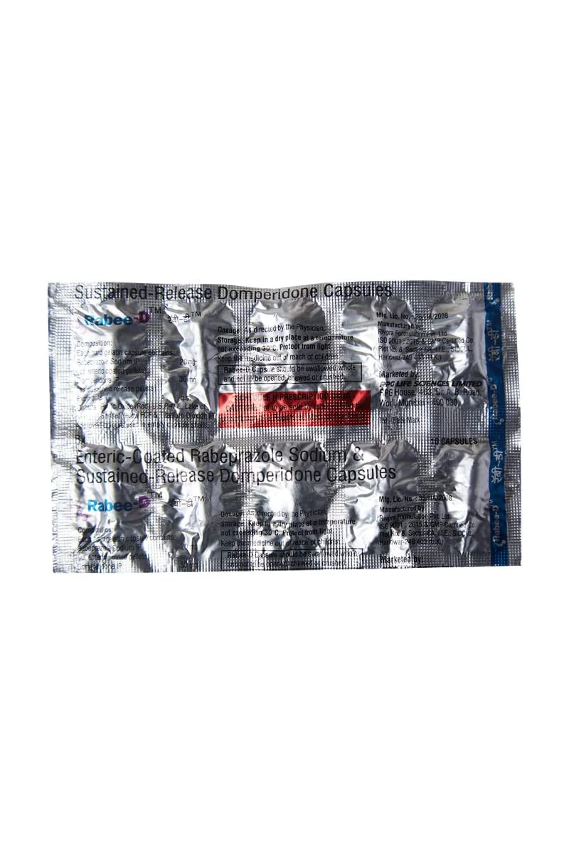 RABEES-D - Strip of 10 Capsules