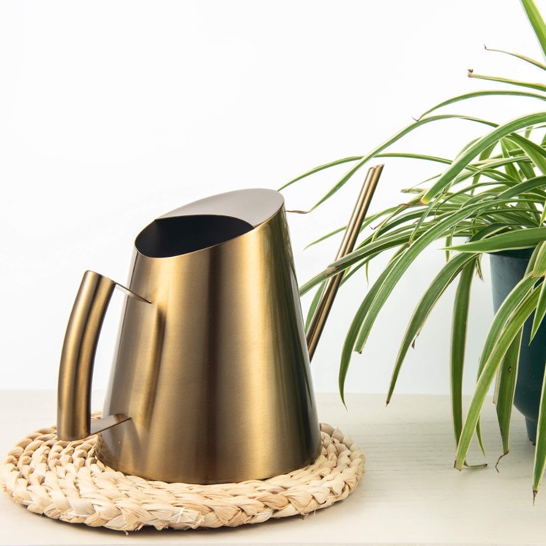 Amazon.co.jp: ノーブランド品フラワーステンレスジョウロ大容量  