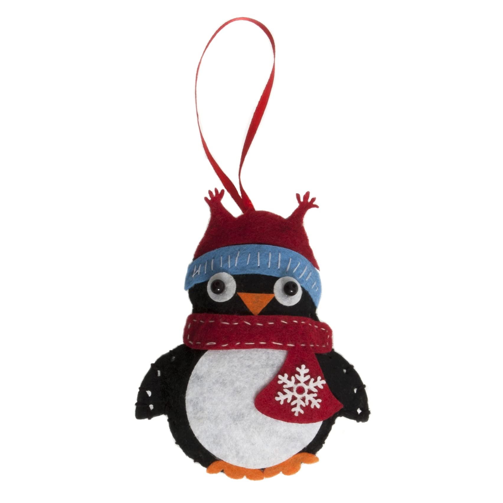 Lot De 3 Kits De Feutrage Noël - Pingouin Et Sapin - Aiguilles Incluses - Neuf