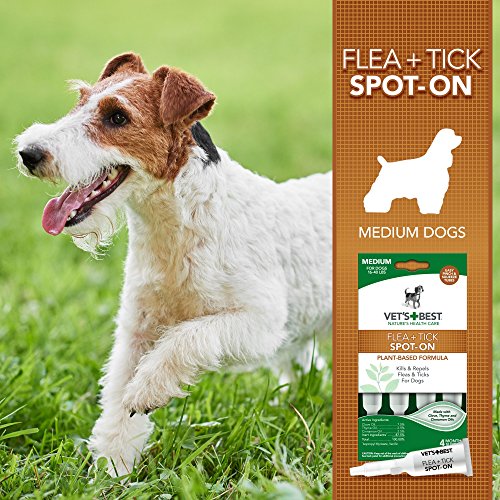 Vet's Best Flea and Tick Spot-on Drops | Topical Flea Treatment Drops for Dogs |Plant-Based Formula | 4 Month Supply for… - Image 4