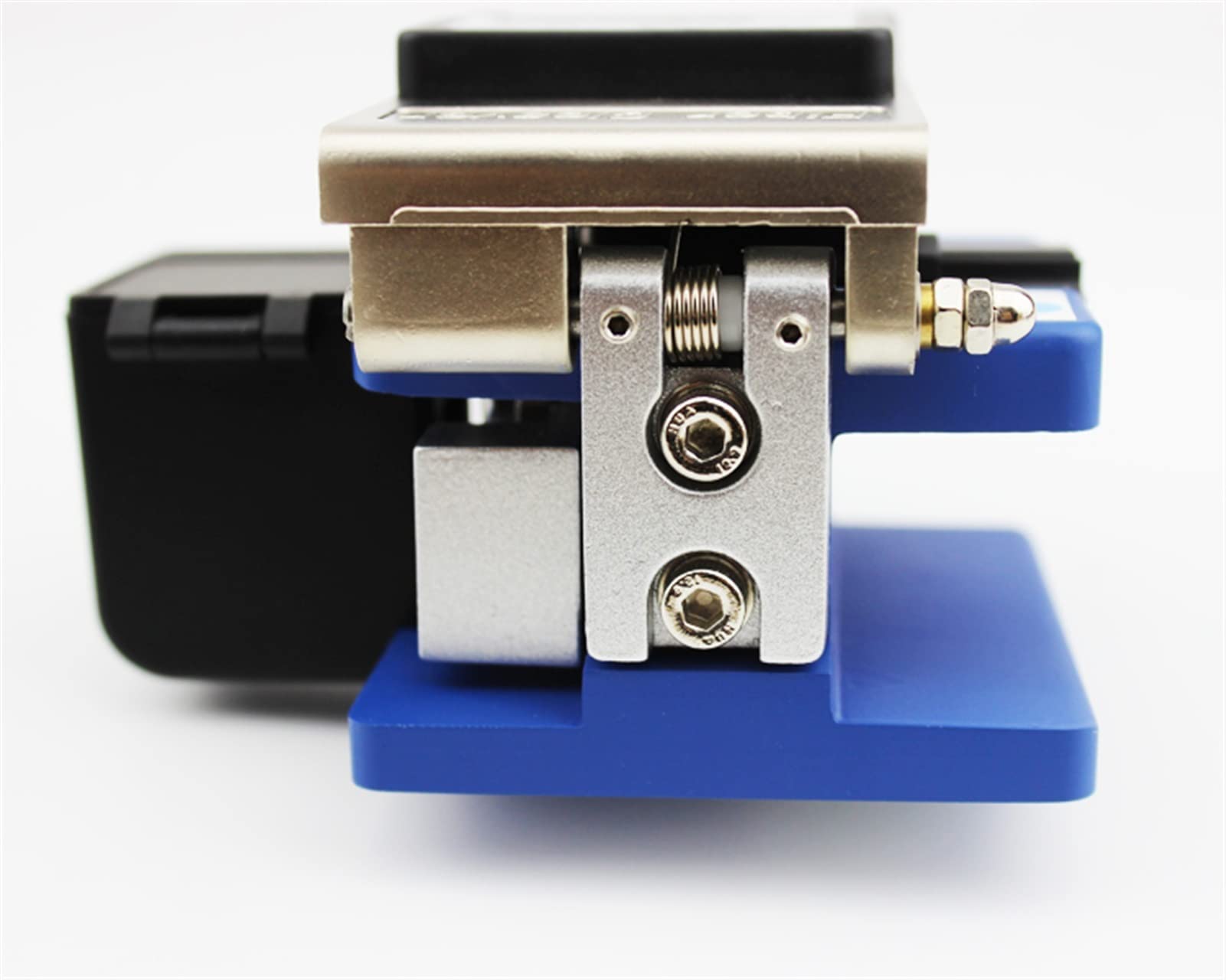 Herramienta cortadora de Fibra óptica Conector óptico de Cleaver Fibra Cuchilla óptica con contenedor chatarra, Caja Almacenamiento